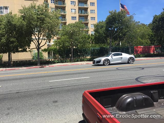 Audi R8 spotted in San Mateo, California