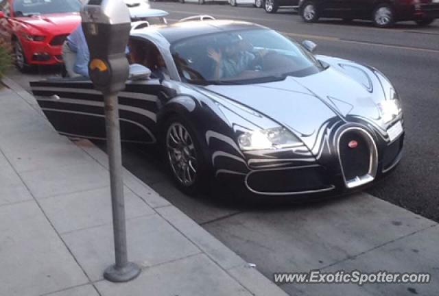Bugatti Veyron spotted in Beverly Hills, California