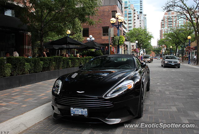 Aston Martin Vanquish spotted in Toronto, Canada