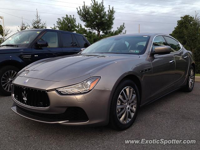 Maserati Ghibli spotted in Allentown, Pennsylvania