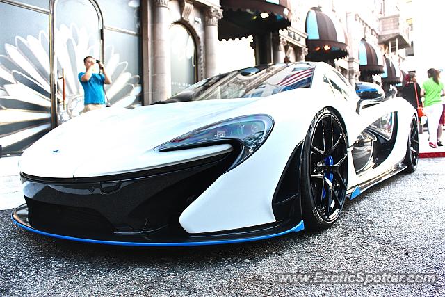 Mclaren P1 spotted in Beverly Hills, California