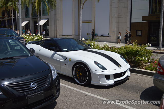 Ferrari 599GTO spotted in Beverly Hills, California