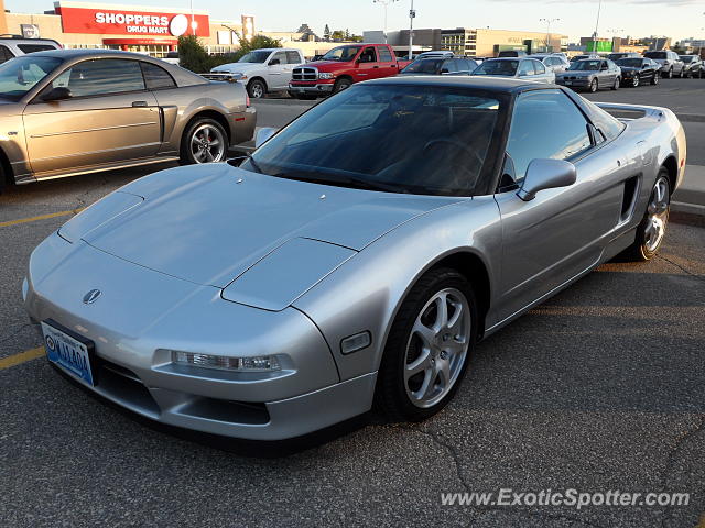 Acura NSX spotted in Winnipeg, Canada