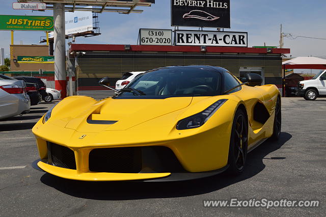 Ferrari LaFerrari spotted in Los Angeles, California