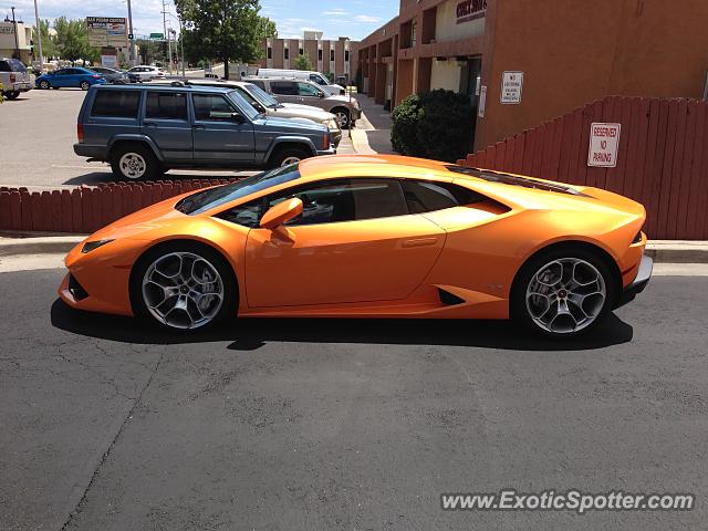 Lamborghini Huracan spotted in Albuquerque, New Mexico