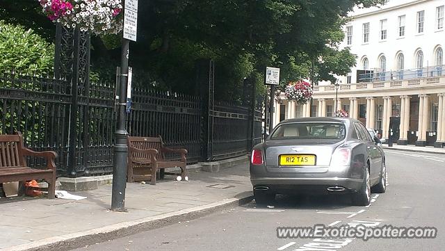 Bentley Mulsanne spotted in London, United Kingdom