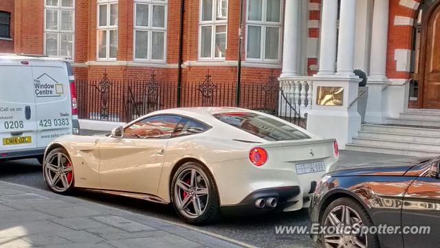 Ferrari F12 spotted in London, United Kingdom