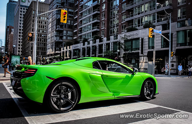 Mclaren 650S spotted in Toronto, Canada