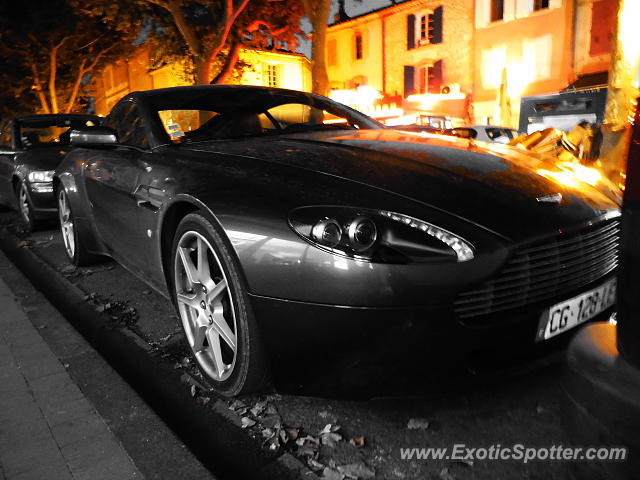 Aston Martin Vantage spotted in Saint Rémy, France