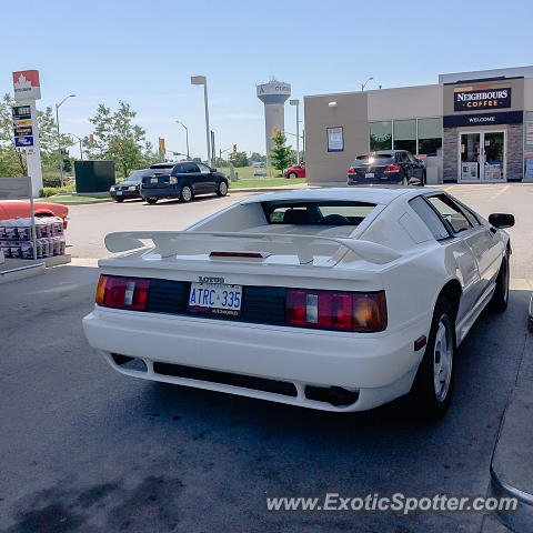 Lotus Esprit spotted in Cobourg, on, Canada