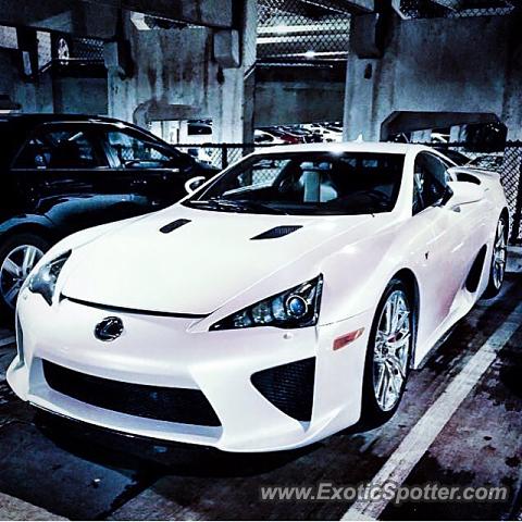 Lexus LFA spotted in Fort Lauderdale, Florida