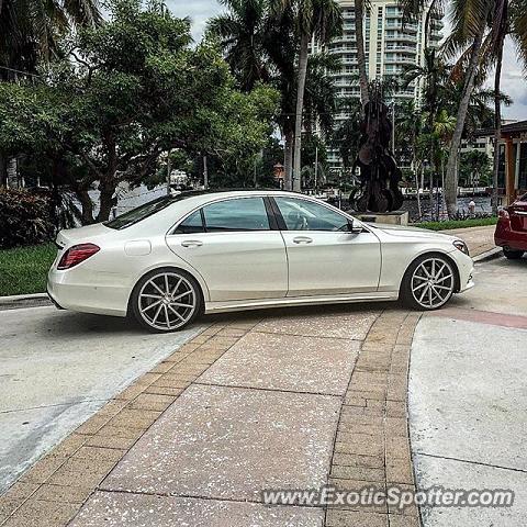 Mercedes S65 AMG spotted in Fort Lauderdale, Florida