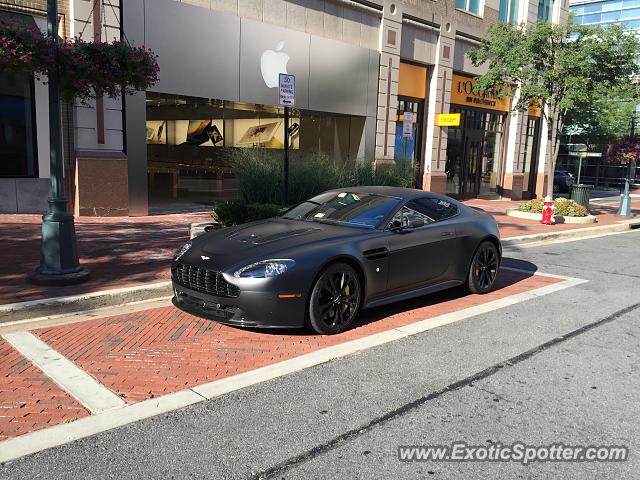 Aston Martin Vantage spotted in Reston, Virginia