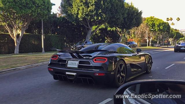 Koenigsegg Agera R spotted in Beverly Hills, California