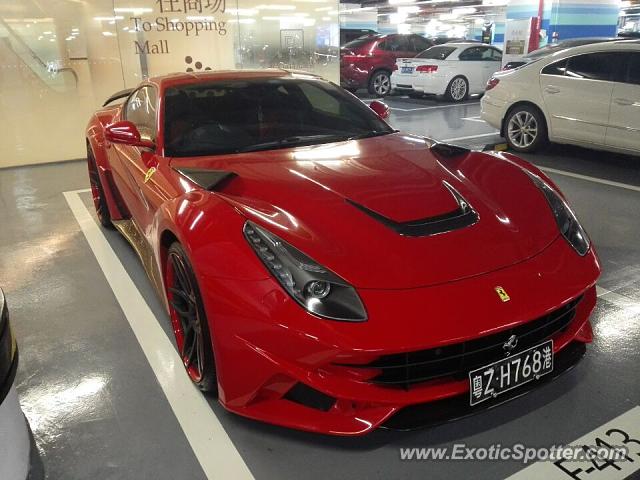 Ferrari F12 spotted in Guangzhou, China