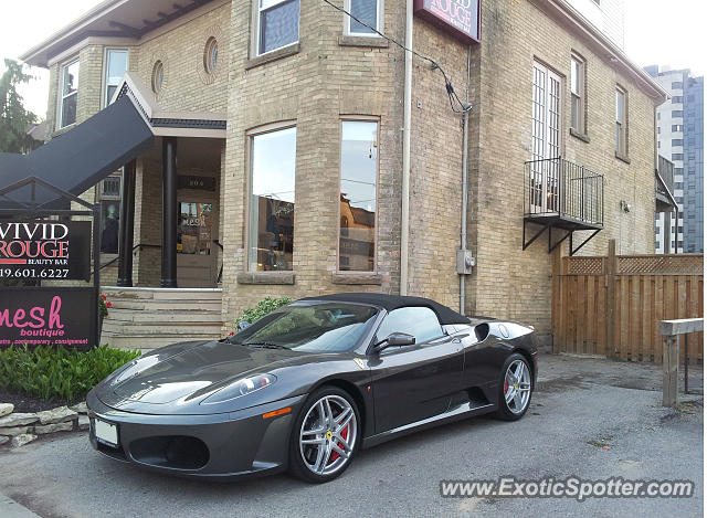 Ferrari F430 spotted in London, Ontario, Canada