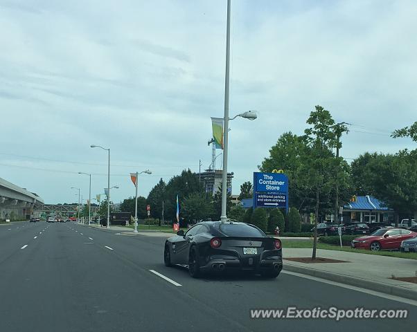 Ferrari F12 spotted in Tysons Corner, Virginia