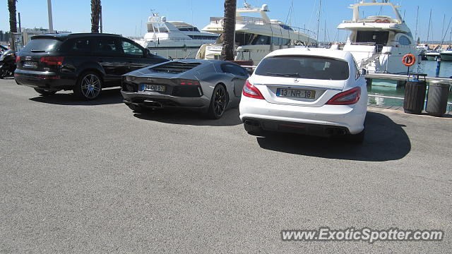 Lamborghini Aventador spotted in Vilamoura, Portugal