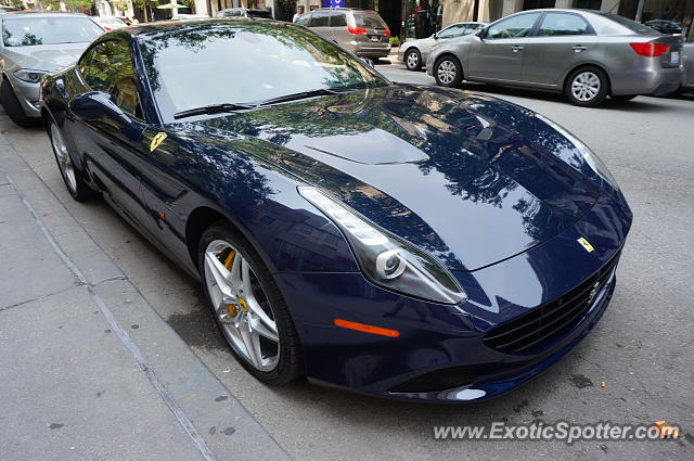 Ferrari California spotted in Chicago, Illinois