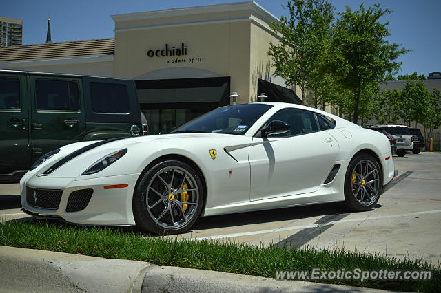 Ferrari 599GTO spotted in Dallas, Texas