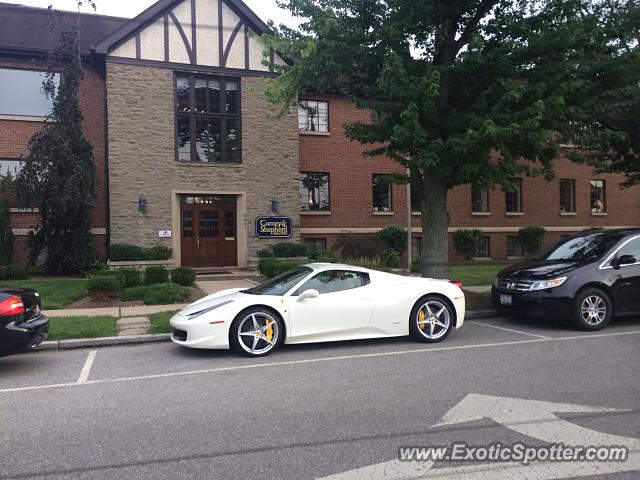 Ferrari 458 Italia spotted in Cincinnati, Ohio