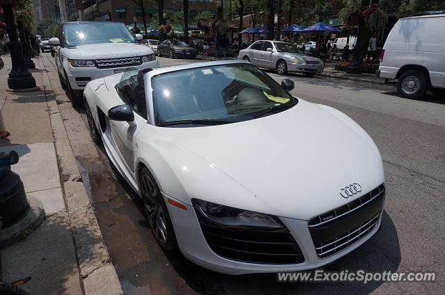 Audi R8 spotted in Chicago, Illinois