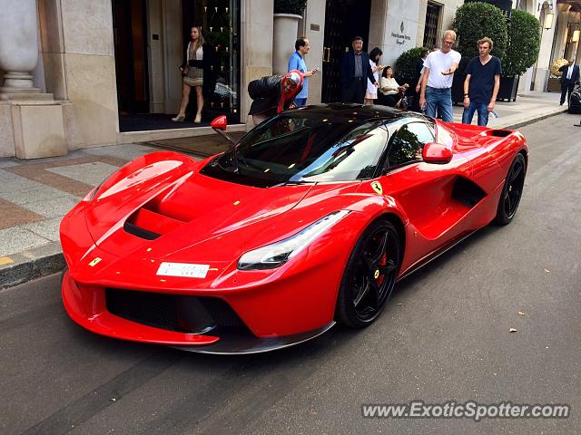 Ferrari LaFerrari spotted in Paris, France