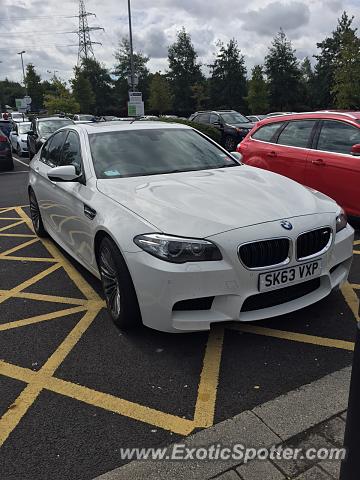 BMW M5 spotted in Cannock, United Kingdom