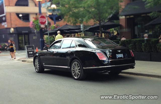 Bentley Mulsanne spotted in Toronto, Canada