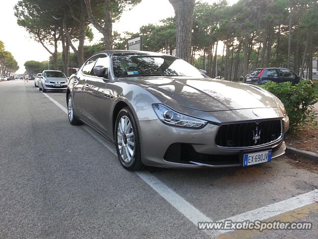 Maserati Ghibli spotted in Lignano, Italy