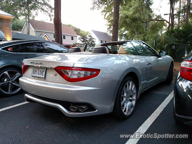 Maserati GranCabrio spotted in Hilton Head, South Carolina
