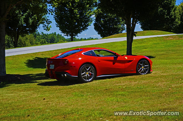 Ferrari F12 spotted in Flat rock, North Carolina