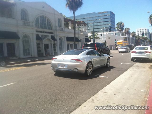 Fisker Karma spotted in Beverly Hills, California