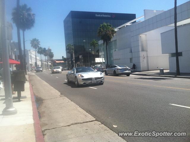 Fisker Karma spotted in Beverly Hills, California