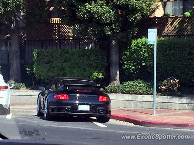Porsche 911 GT2 spotted in San Mateo, California