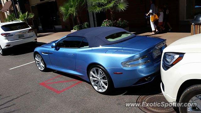 Aston Martin DB9 spotted in Scottsdale, Arizona