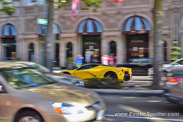 Ferrari LaFerrari spotted in Beverly Hills, California