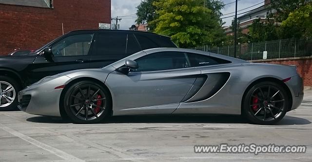 Mclaren MP4-12C spotted in Greenwich, Connecticut