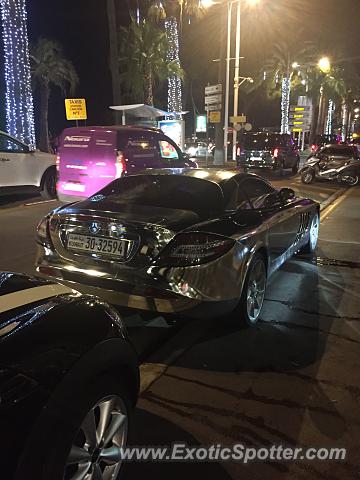 Mercedes SLR spotted in Cannes, France