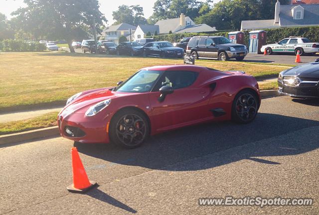 Alfa Romeo 4C spotted in Long Branch, New Jersey