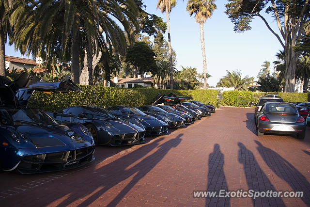 Pagani Huayra spotted in Montecito, California