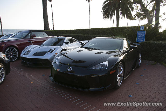 Lexus LFA spotted in Montecito, California