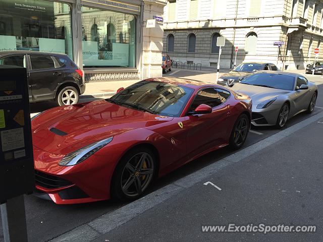 Ferrari F12 spotted in Zurich, Switzerland