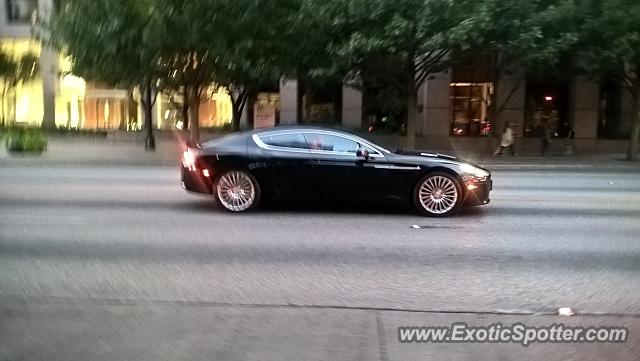 Aston Martin Rapide spotted in Austin, Texas