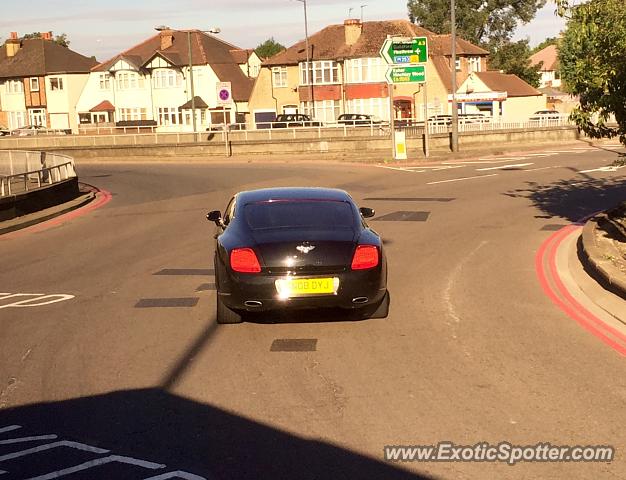Bentley Continental spotted in London, United Kingdom