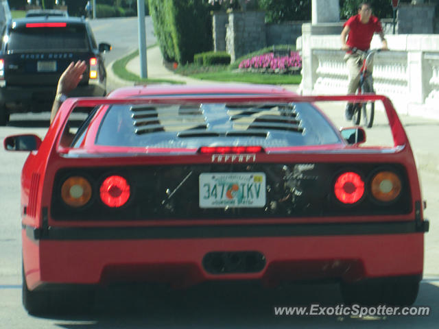 Ferrari F40 spotted in Sea Bright, New Jersey