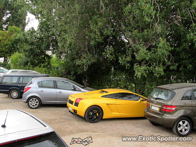 Lamborghini Gallardo spotted in Vilamoura, Portugal