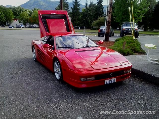 Ferrari Testarossa spotted in Issaquah, Washington