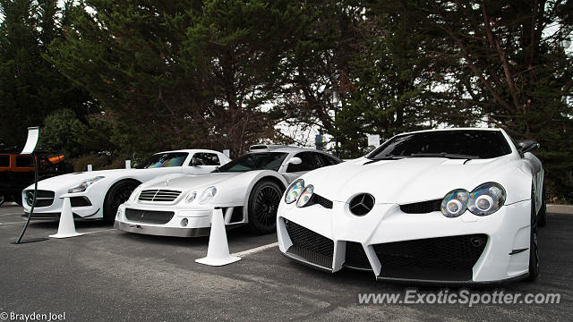 Mercedes SLR spotted in Carmel, California