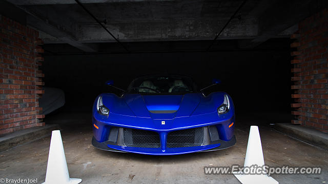 Ferrari LaFerrari spotted in Carmel, California